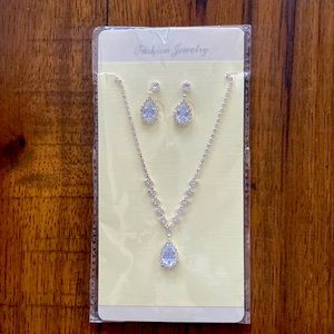 Bridal Silver jewelry set